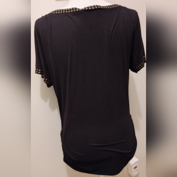 Black Studded Top - Picture 10 of 11